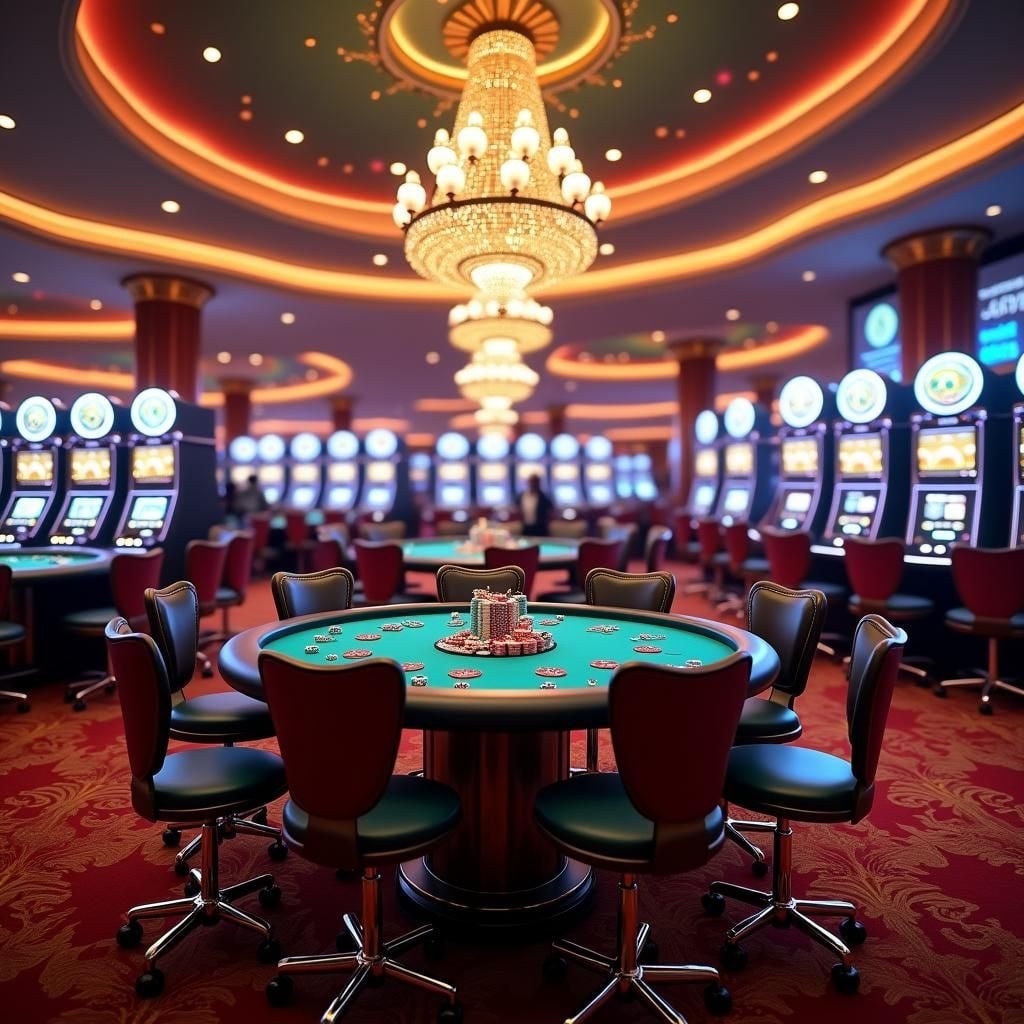 slotboom login mobile app interface showing live-dealer blackjack table and account menu